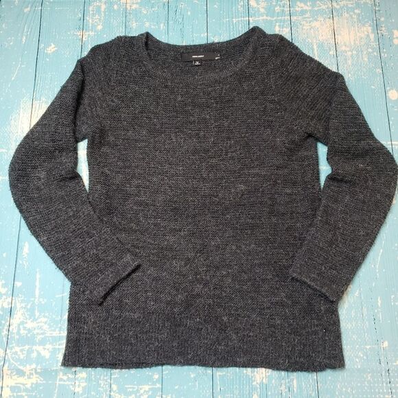 🔸 Vero Moda 🔸 dark  grey long sweater - Picture 1 of 7